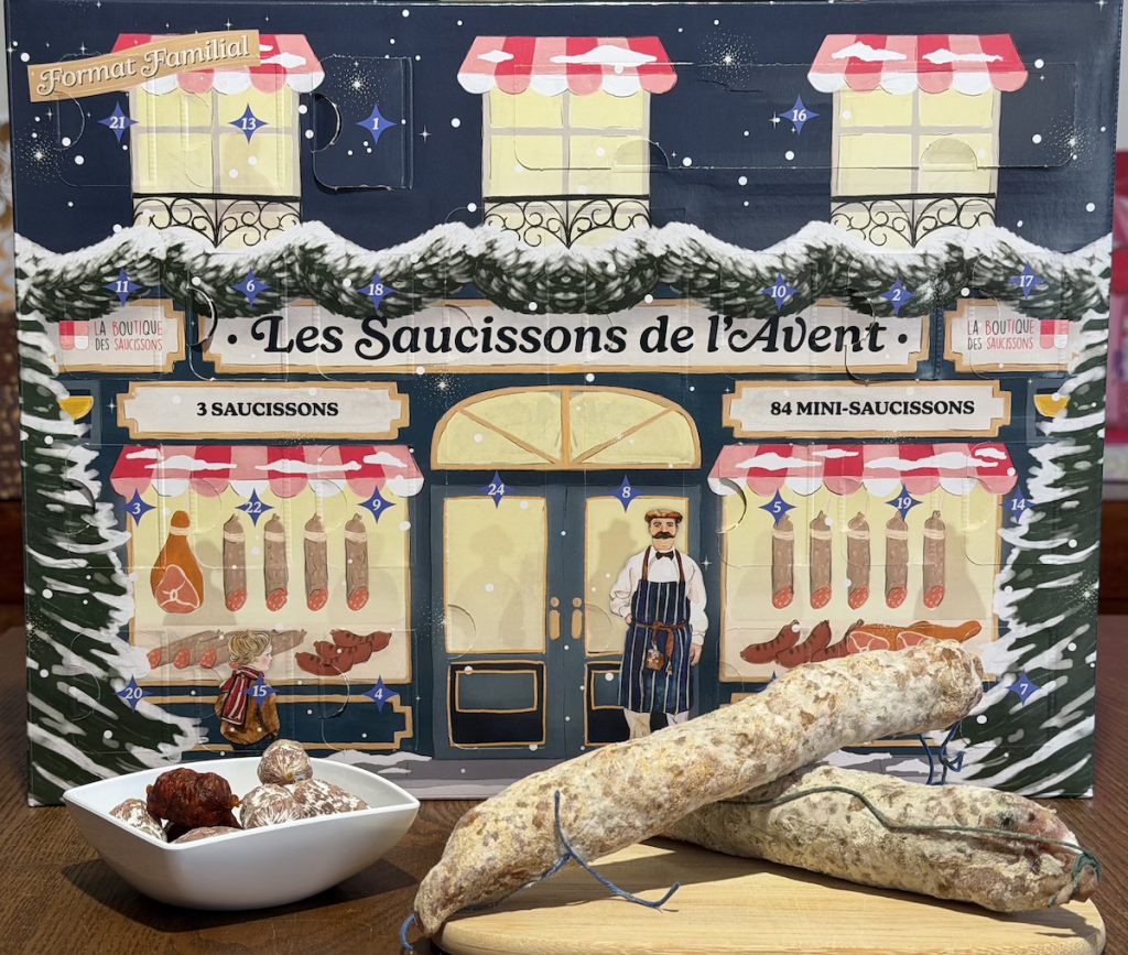 calendrier avent 87 saucissons artisanaux